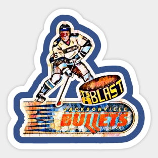 Jacksonville Bullets Hockey Sticker